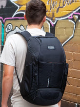 Load image into Gallery viewer, Caribee Avalanche 34L Top Loading Black Back Pack - Great for Sports/Adventure - 6110