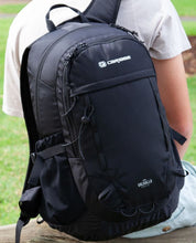 Load image into Gallery viewer, Caribee Valhalla 26L Black Versatile Back Pack -Laptop/Tablet & Hydration Ready - 6112