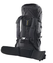 Load image into Gallery viewer, Caribee Frontier 65L Hiking Rucksack - Black - 6810