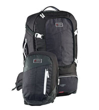 Load image into Gallery viewer, Caribee Journey 75L Travel Backpack with Detachable Daypack - Black - 6826