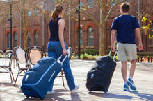 Load image into Gallery viewer, Caribee Adventure 70L Hybrid Wheeled Travel Backpack Deep Blue - 69122