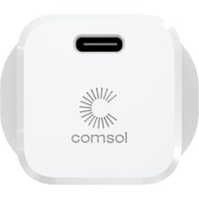 Load image into Gallery viewer, Comsol 20W USB-C Wall Charger & 1.2m USBC to Lightening Cable Combo Kit - ACK01F1