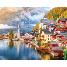 Load image into Gallery viewer, Hinkler Mindbogglers 1000pc Jigsaw Puzzle Village of Hallstatt Austria