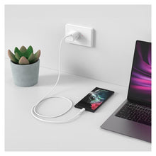 Load image into Gallery viewer, Comsol 20W USB-C Wall Charger & 1.2m USBC to USBC Cable Combo Kit - CCK01F1