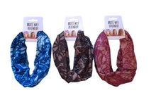 Load image into Gallery viewer, Head Wrap Multi Way Vintage Floral - Polyester Microfibre - Available in 3 Colours - HA0159