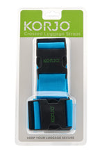 Load image into Gallery viewer, Korjo Travel Crossed Luggage Strap Set 1.8m & 2.5m Lengths - LSX97