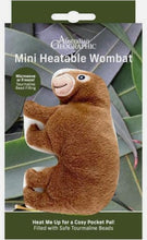 Load image into Gallery viewer, Australian Geographic Mini Heatable Wombat