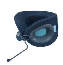 Load image into Gallery viewer, Cabeau Evolution X Travel Pillow - Dark Blue & Light Blue