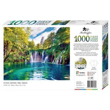 Load image into Gallery viewer, Hinkler Mindbogglers Premium 1000pc Jigsaw Puzzle Plitvice National Park Croatia
