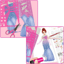 Load image into Gallery viewer, Topmodel Glamour Special Colouring & Sticker Book- Design, Draw & Create