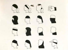 Load image into Gallery viewer, Head Wrap Multi Way Paisley - Polyester Microfibre - Available in 4 Colours