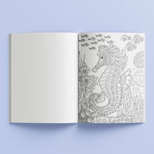 Load image into Gallery viewer, Kaleidoscope Colouring Deep Ocean Colouring Book - 36 beautiful illustrations!