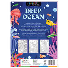 Load image into Gallery viewer, Kaleidoscope Colouring Deep Ocean Colouring Book - 36 beautiful illustrations!