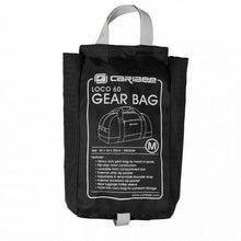 Load image into Gallery viewer, Caribee Loco 60cm/55L Medium Gear Foldable Duffle Bag Black - 5691