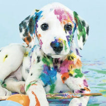 Load image into Gallery viewer, Diamond Art Kit -Dalmation Pup 30 x 30cm - Creative Arts & Crafts
