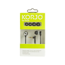 Load image into Gallery viewer, Korjo Ear Buds - Available in 4 Colours - Ideal for Travel or Home Use - EB88