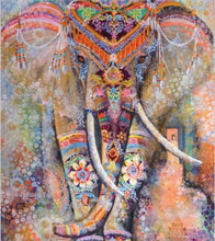 Load image into Gallery viewer, Diamond Art Kit - Elephant 40 x 50cm - Creative Arts & Crafts