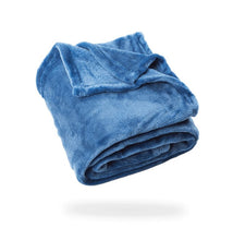 Load image into Gallery viewer, Cabeau Fold n Go 4 in 1 Blanket/Pillow/Seat Cushion/Lumbar Support Royal Blue