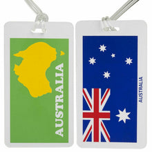 Load image into Gallery viewer, Korjo Australian Luggage Identification Tag - Flag or Map - LTP28