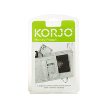 Load image into Gallery viewer, Korjo Travel Money Pouch Polycotton - MP65