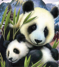 Load image into Gallery viewer, Diamond Art Kit - Pandas 30 x 40cm - Creative Arts & Crafts