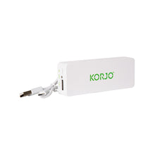 Load image into Gallery viewer, Korjo Portable Powerbank 4400mAh - Available in 2 Colours - Ideal for Travel, Office or Home - PB44