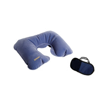 Load image into Gallery viewer, Korjo Inflatable Snooze Cushion With Sleeping Mask - SC70