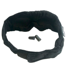 Load image into Gallery viewer, Cabeau Midnight Magic Adjustable Sleep Mask With Ear Plugs