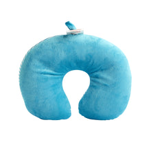 Load image into Gallery viewer, Korjo Squinchy Travel Pillow Striped - Blue- SQ006BLU. Ideal for Any Trip.