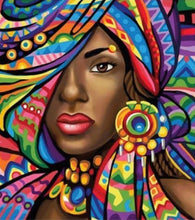 Load image into Gallery viewer, Diamond Art Kit - Tribal 30 x 40cm - Creative Arts & Crafts
