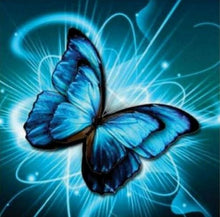 Load image into Gallery viewer, Diamond Art Kit -Butterfly 30x30cm - Sparkle Partial Drill - Creative Arts & Crafts