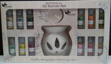 Load image into Gallery viewer, Escape Aromatherapy Botanical Oil Burner Set - Includes 12 Scents