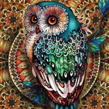 Load image into Gallery viewer, Diamond Art Kit - Owl 30 x 30cm - Creative Arts & Crafts