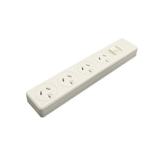 Load image into Gallery viewer, Jackson Powerboard 4 Outlet with Surge, Master Switch, 3 Mtr Lead - PT4113