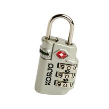 Load image into Gallery viewer, Korjo Travel TSA Compliant Security Luggage Combination Lock with Indicator - TSA72