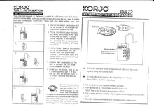 Load image into Gallery viewer, Korjo Travel TSA Compliant Security Luggage Combination Lock with Indicator - TSA72