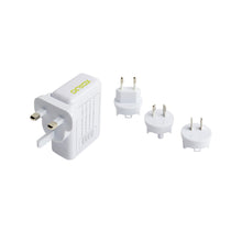 Load image into Gallery viewer, Korjo 4 Port Worldwide Travel Adaptor Set - USB04 - Charge Apple & Android Devices