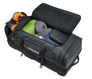 Caribee Scarecrow 70CM (75L) V2 Wheeled Travel Bag Black  - 5733