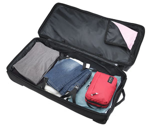 Caribee Scarecrow 70CM (75L) V2 Wheeled Travel Bag Black  - 5733