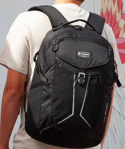 Caribee Helix 30L Black Multi-use Back Pack - Laptop & Hydration Ready - 6114