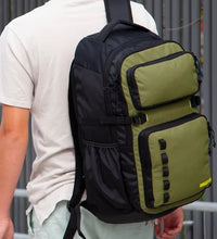 Load image into Gallery viewer, Caribee Storm 38L Laptop Ready Carry on Backpack Olive/Black - 64641
