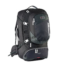 Load image into Gallery viewer, Caribee Journey 75L Travel Backpack - Black - 6826
