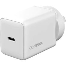 Load image into Gallery viewer, Comsol 45W USB-C Fast Charging Wall Charger White - AC45CW
