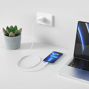 Comsol 20W USB-C Wall Charger & 1.2m USBC to Lightening Cable Combo Kit - ACK01F1