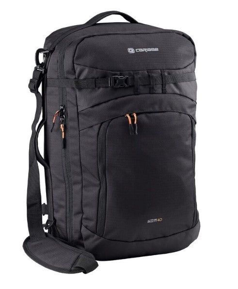 Caribee Altitude 40L Carry on Backpack Black 6909