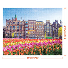 Load image into Gallery viewer, Hinkler Mindbogglers Premium 1000pc Jigsaw Puzzle Amsterdam, Netherlands
