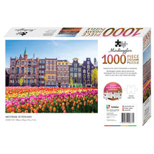 Load image into Gallery viewer, Hinkler Mindbogglers Premium 1000pc Jigsaw Puzzle Amsterdam, Netherlands
