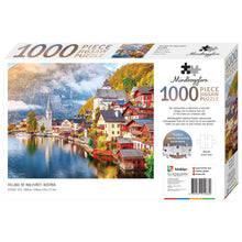 Load image into Gallery viewer, Hinkler Mindbogglers 1000pc Jigsaw Puzzle Village of Hallstatt Austria

