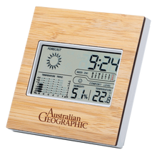 Load image into Gallery viewer, Australian Geographic Bamboo Digital Weather Station
