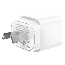 Load image into Gallery viewer, Comsol 20W USB-C Wall Charger &amp; 1.2m USBC to USBC Cable Combo Kit - CCK01F1
